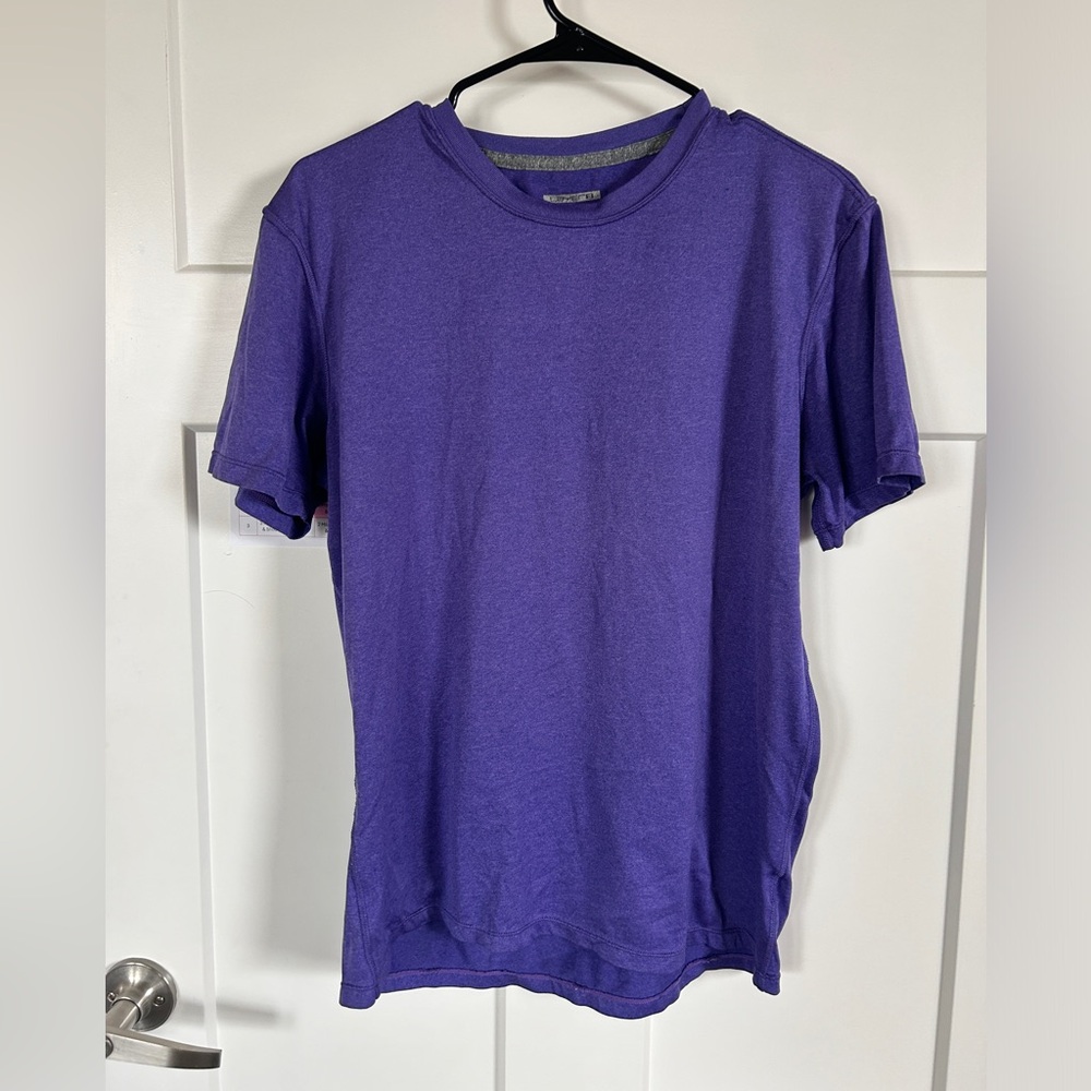 Purple dry-fit tshirt